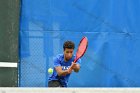 Men's Tennis vs Stonehill  Wheaton College Men's Tennis vs Stonehill College. - Photo by: KEITH NORDSTROM : Wheaton, Tennis